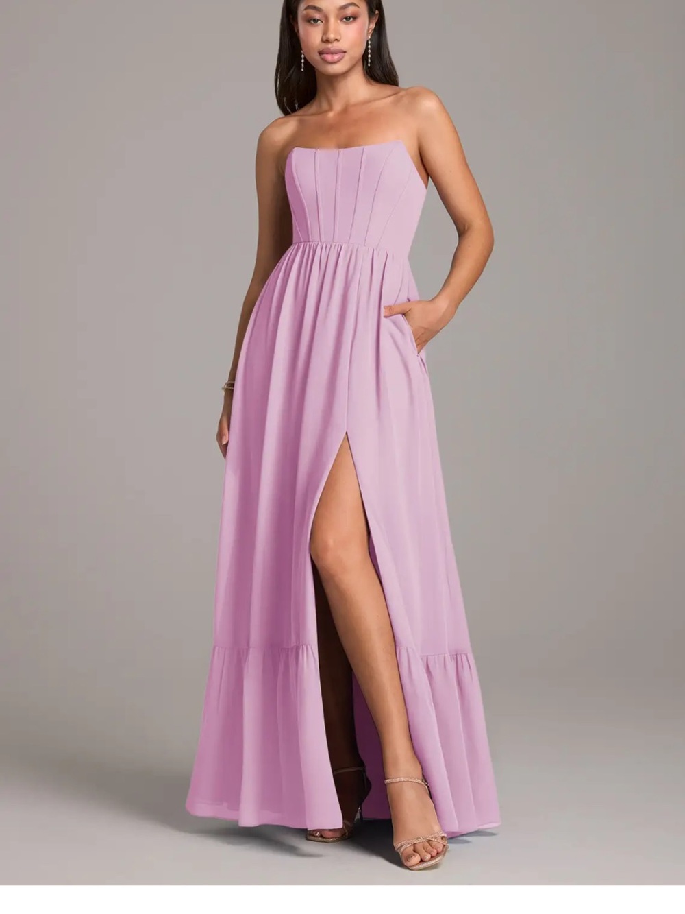 Candy Pink Azazie Dress